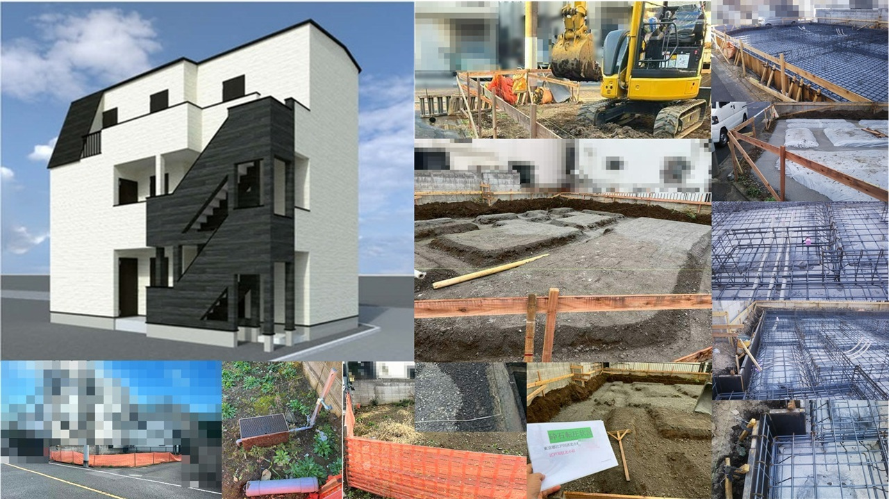 【施工実績/建築】江戸川区北小岩：東京ゼロエミ 集合住宅を新築